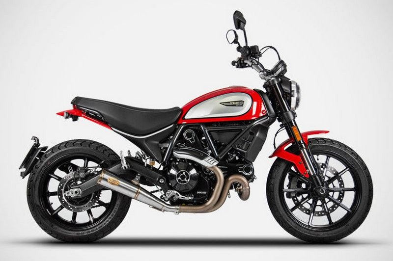 Zard Zuma Stainless Racing Slip-On | ZDU796S10SBR