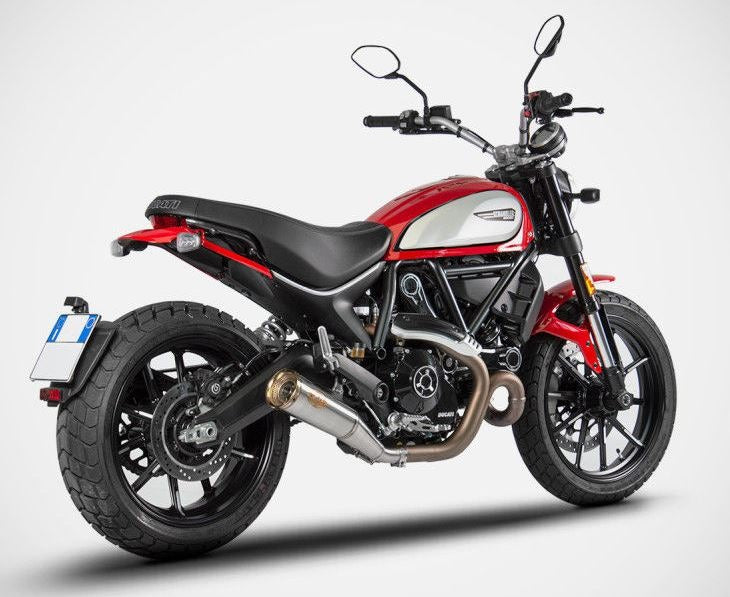 Zard Zuma Stainless Racing Slip-On | ZDU796S10SBR