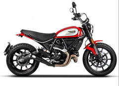 Zard Zuma-Black Stainless Homologated E5 Slip-On | ZDU796S10SSO-B