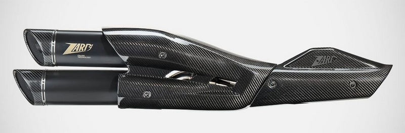 Zard Gt-Black Stainless Homologated E5 Slip-On Kit | ZHD006S10SCO-B