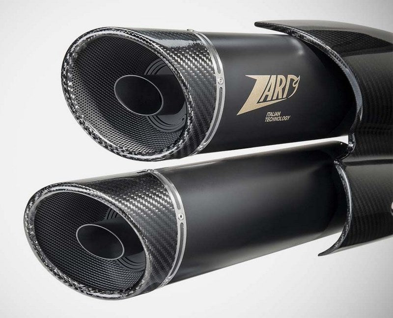 Zard Gt-Black Stainless Homologated E5 Slip-On Kit | ZHD006S10SCO-B