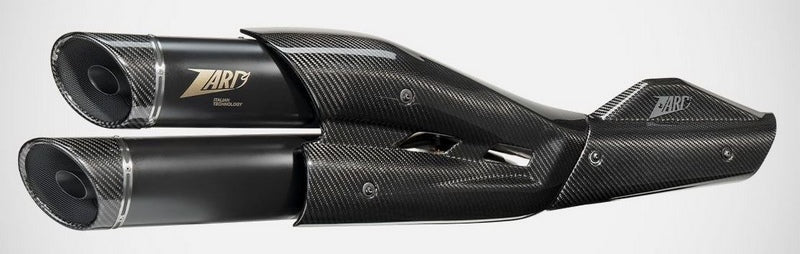 Zard Gt-Black Stainless Homologated E5 Slip-On Kit | ZHD006S10SCO-B