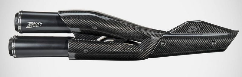Topgun-Black Stainless Steel Racing Slip-On Kit