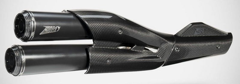 Topgun-Black Stainless Steel Racing Slip-On Kit