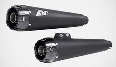 Zard Black Stainless Racing 2>2 Slip-Ons Alu End Cap | ZHD008S10SAR-B