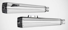 Zard Polished Stainless Homologated E4/E5 2>2 Slip-Ons | ZHD008S10SAR-P