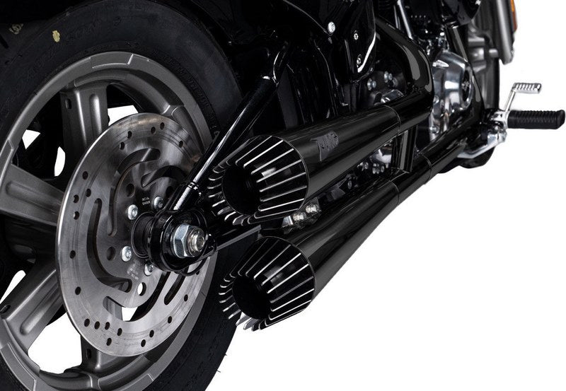 Zard Blackstainless Homologated E4/E5 2>2 Slip-Ons Avio | ZHD008S10SSO-B