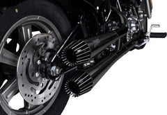 Zard Blackstainless Homologated E4/E5 2>2 Slip-Ons Avio | ZHD008S10SSO-B
