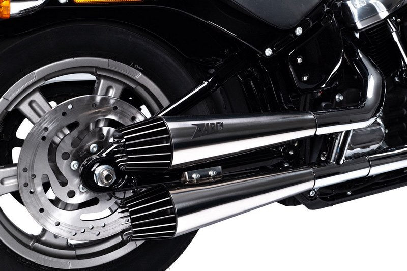 Zard Polished Stainless Homologated E4/E5 2>2 Slip-Ons Avio | ZHD008S10SSO-P