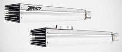 Zard Polished Stainless Homologated E4/E5 2>2 Slip-Ons Avio | ZHD008S10SSR-P