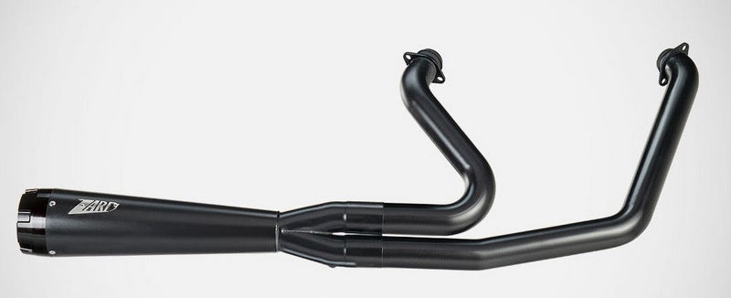 Zard Black Stainless Homologated E4/E5 2>1 Full Kit And Black Alu End Cap | ZHD009S00SAO-B