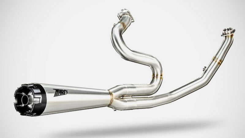 Polished Stainless Steel E4/E5 Homologated 2>1 Full Kit