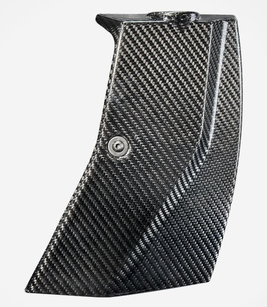 Carbon Fiber Radiator Covers + Aluminium Billet Radiator Plug Cover