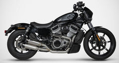 Stainless Steel E5 Homologated Full Kit And Black Alu End-Caps