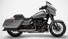 Zard Black Stainless Racing Slip-Ons "Maverick" And Black Alu End-Caps | ZHD028S10SAR-B