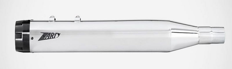 Chromed Stainless Steel E5 Homologated Slip-Ons And Black Alu End-Caps