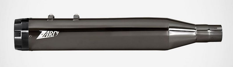 Black Chromed Stainless Steel E5 Homologated Slip-Ons And Black Alu End-Caps