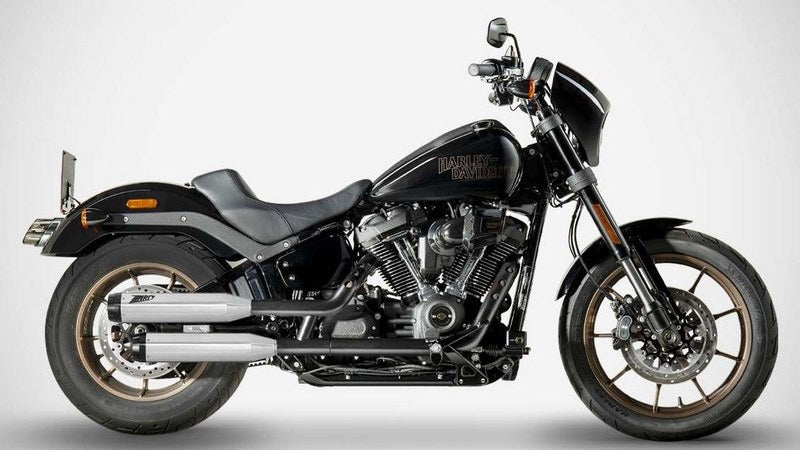 Zard Polished Stainless Homologated E5 Slip-Ons Black | ZHD032S10SAO-P