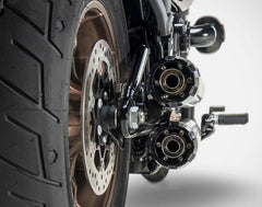 Stainless Steel Racing Slip-Ons With Black Alu End-Cap