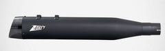 Black Stainless Steel E5 Homologated Slip-Ons And Black Alu End-Caps