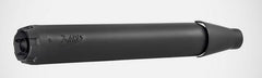 Zard Stainless Slip-On 2>1 With Alu End-Cap Racing Black | ZHD037S10SAR-B