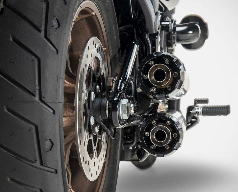 Zard Stainless Homologated E4/E5 Slip-Ons With Black Alu End-Cap | ZHD039S10SAO