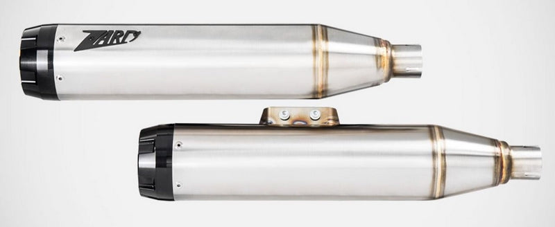 Zard Stainless Homologated E4/E5 Slip-Ons With Black Alu End-Cap | ZHD039S10SAO