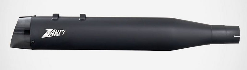 Black Stainless Steel Racing Slip-Ons And Black Alu End-Caps