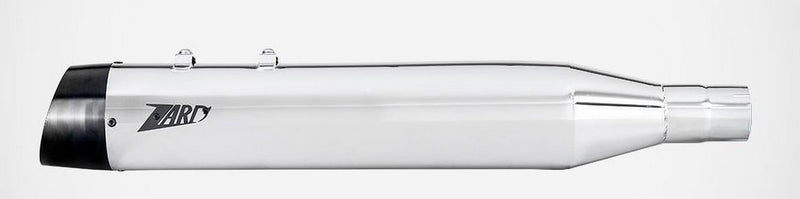 Polished Stainless Steel Racing Slip-Ons And Black Alu End-Caps