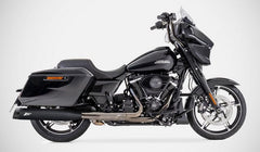 Black Stainless Steel E3 Homologated Slip-Ons And Black Alu End-Caps