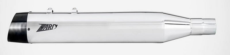 Polished Stainless Steel E3 Homologated Slip-Ons And Black Alu End-Caps