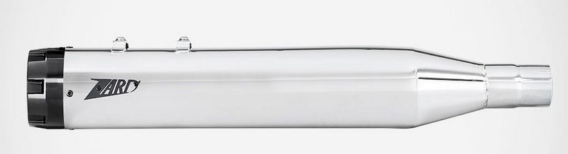 Polished Stainless Steel E3 Homologated Slip-Ons And Black Alu End-Caps