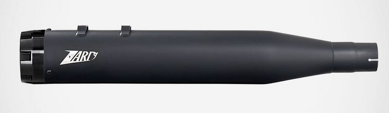 Black Stainless Steel Racing Slip-Ons And Black Alu End-Caps