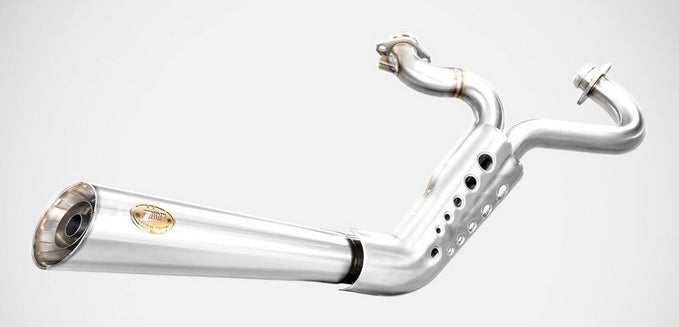 Sport-Polished Stainless Steel E3 Homologated Full Kit - O2 M12 Lambda Sensor