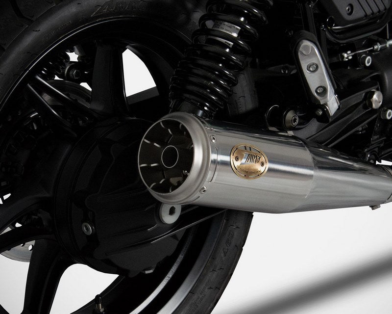 Polished Stainless Steel E5 Homologated Slip-Ons