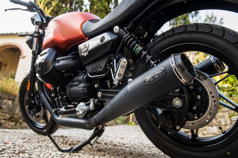 Limited Edition- E5 Homologated Black Stainless Steel Slip-Ons