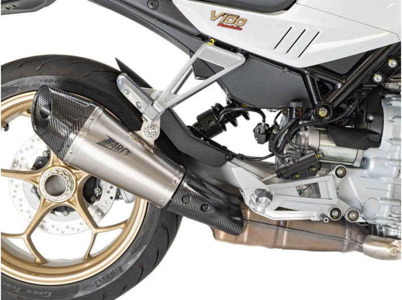 Zard Stainless Homologated E5 Slip-On With Titanium Sleeve | ZMG006S10TCO
