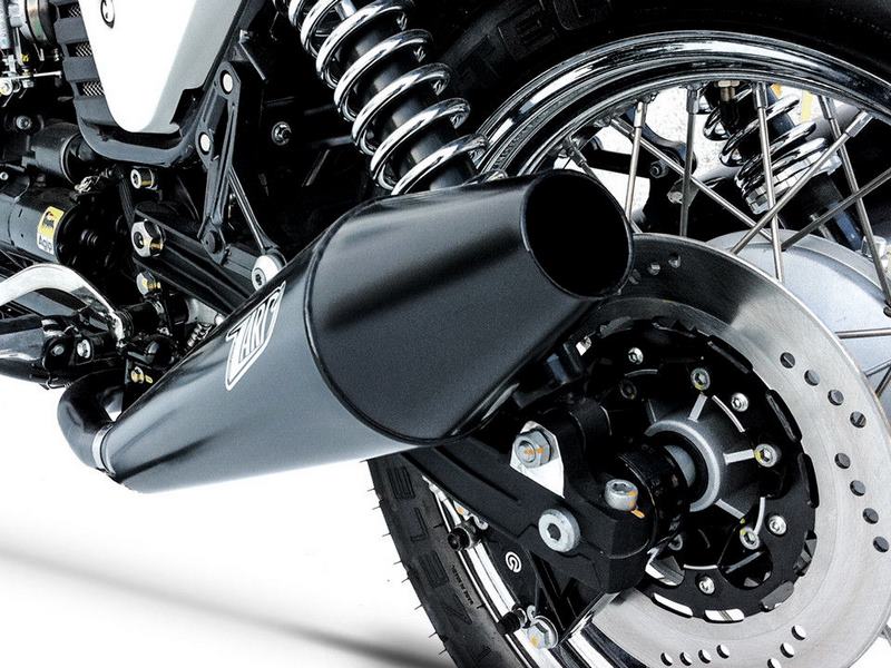 Conical-Black Stainless Steel E3 Homologated Slip-Ons