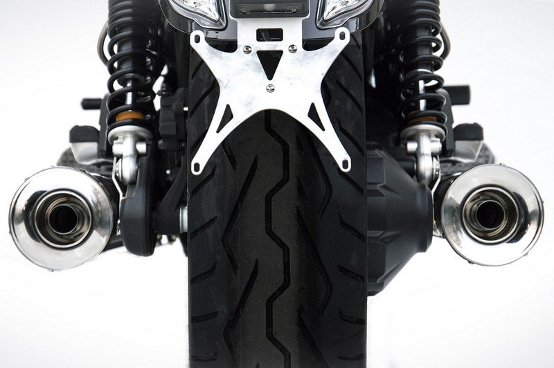Black Stainless Steel E3 Homologated Slip-Ons