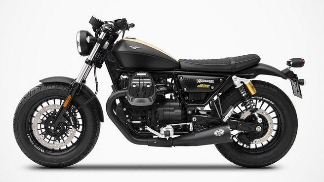 Big-Black Stainless Steel E3 Homologated Slip-Ons