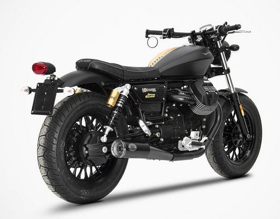 Slim-Black Stainless Steel E3 Homologated Slip-Ons