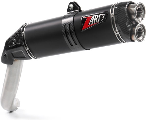 Zard Black Titanium Homologated E4/E5 Slip-On | ZMG085S10TCO-B