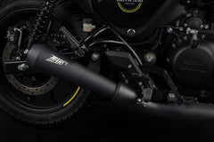 Zard Black Stainless Homologated E5 Slip-On | ZRE004S10SSO-B