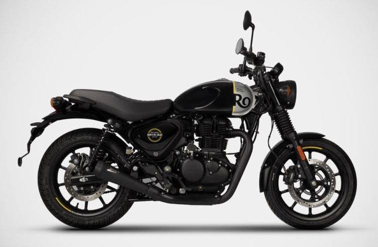 Zard Black Stainless Homologated E5 Slip-On | ZRE004S10SSO-B