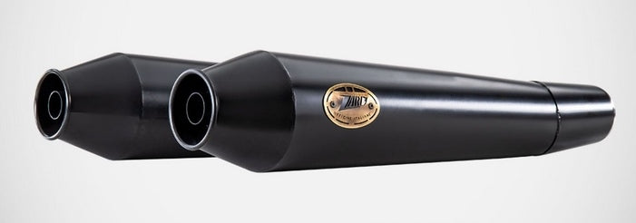 Black Stainless Steel E5 Homologated Slip-Ons