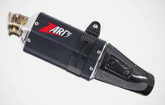 Stainless Steel Slip-On E5+ Homologated With Black Alu Sleeve