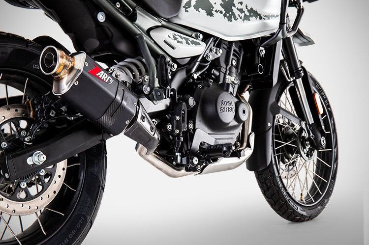 Zard Stainless Slip-On Racing With Black Alu Sleeve | ZRE007S10ASR