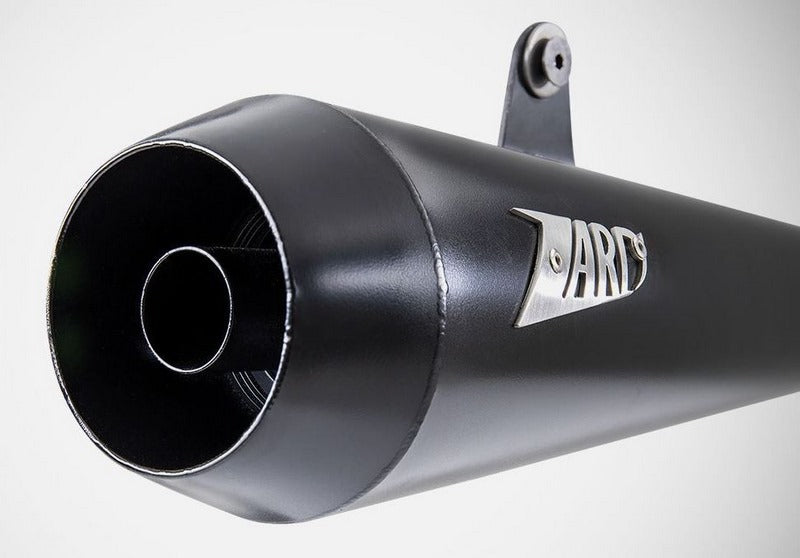 Zard Black Stainless Slip-On Homologated E5 | ZRE010S10SSO-B