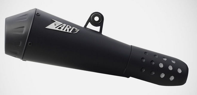 Black Stainless Steel E5+ Homologated Slip-On