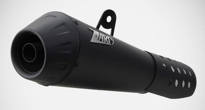 Black Stainless Steel E5+ Homologated Slip-On